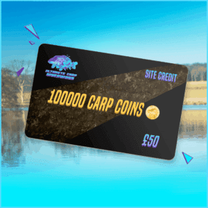 100,000 Carp Coins - £50 Site Credit! 6/8