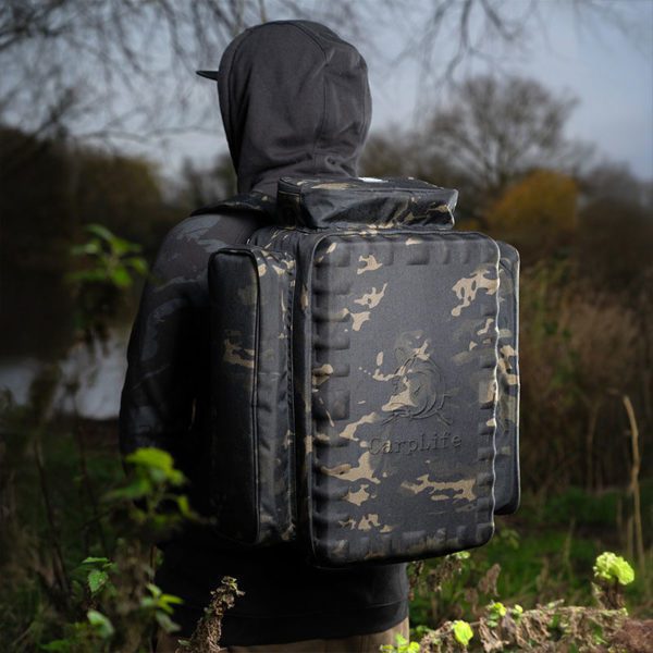 NEW Carplife Eclipse Camo Fully Waterproof 40L Ruckall!