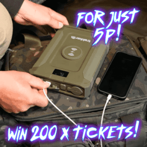 200 Entries Into The NEW Trakker 48K Power Pack!