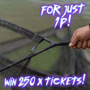 250 Entries Into The Fox Horizon X6 42" Carbon Landing Net - Camo Mesh - Two Piece!!