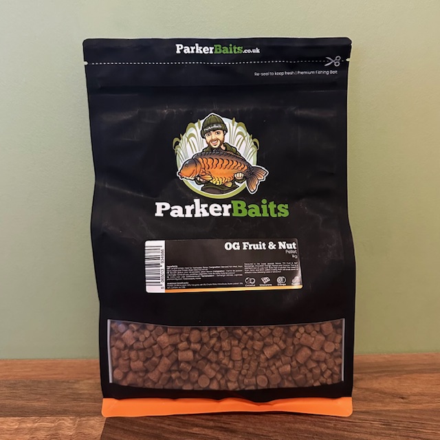 1kg Parker Baits Fruit & Nut Pellet